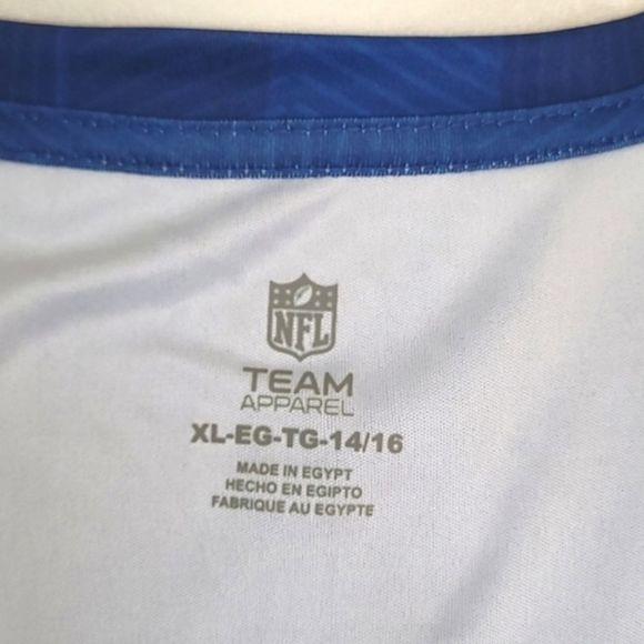 Patriots Women's Short Sleeve Tee Blue XL - Picture 3 of 7